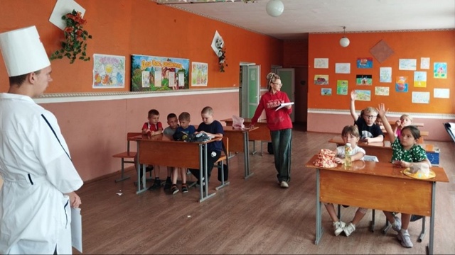 Закрытие лагерной смены.